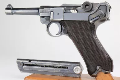 SOLD - Rare 1940 Mauser Banner Luger - Police Eagle/C