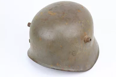 SOLD - Rare M18 Visor-less Stahlhelm