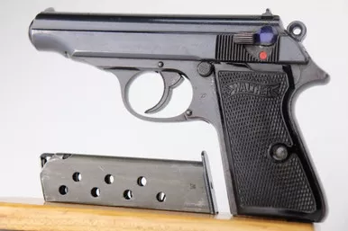 SOLD - Scarce, Excellent Police Eagle/F Walther PP