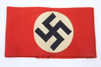 SOLD - Wool Nazi Armband with RZM Tag