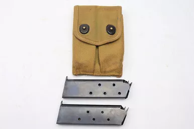 SOLD - WW1 1911 Magazine Pouch with Mags