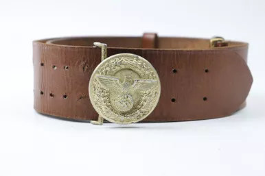 SOLD - WW2 Era Party Leader Belt and Buckle