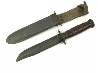 SOLD - WW2 USN KA-BAR Knife (SW062022-01)