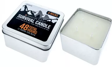Sona Enterprises 4 Wick Survival Candle 48 Hours