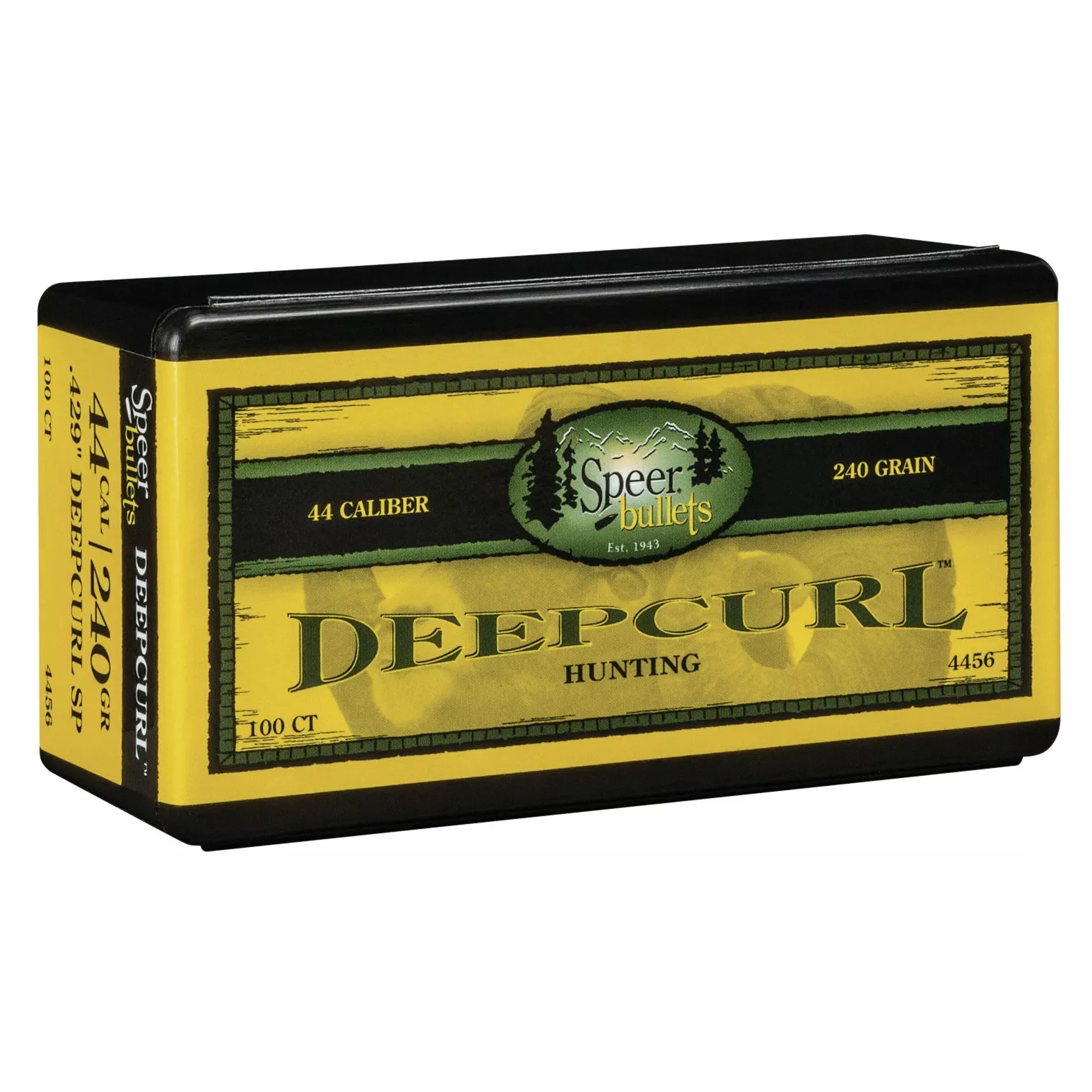 Speer 4456 DeepCurl 44 Cal .429 240 gr Soft Point 100 Per Box/ 10 Case