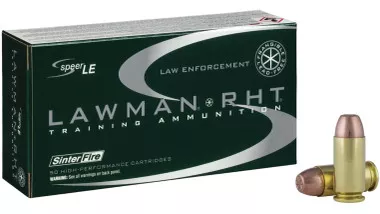 Speer Lawman RHT .45 ACP 155 Grain Frangible Ammunition - 50 Rounds