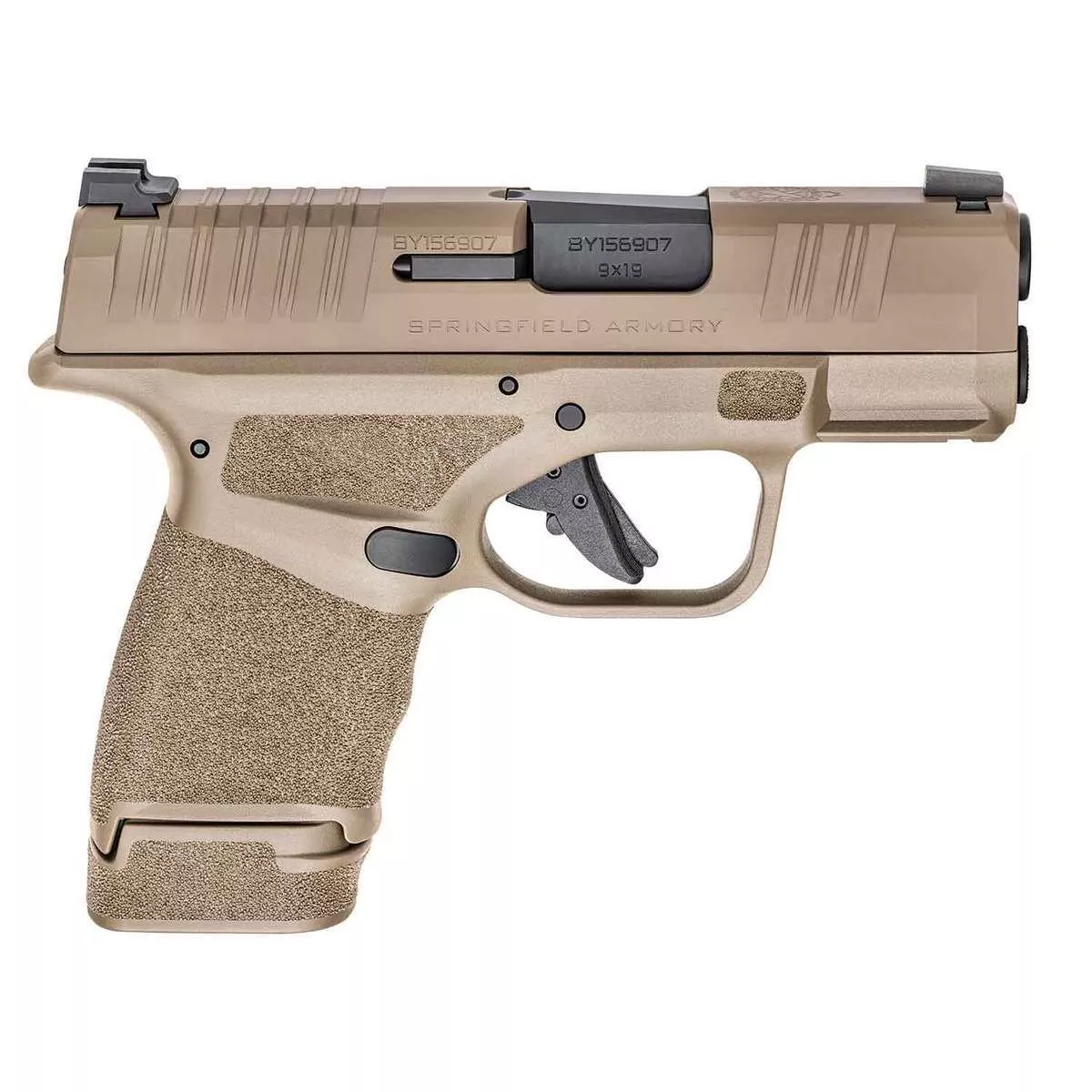 Springfield Armory Hellcat 9mm Luger 3in FDE Pistol – 13+1 Rounds