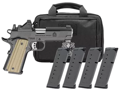 Springfield Armory PO9227AOSPAC 1911 Operator AOS Gear Pac 9mm 4.25" BBL