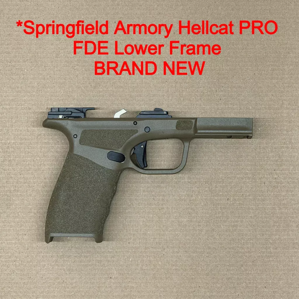 Springfield Hellcat Pro OSP OEM Factory Lower Frame FDE Grip Module NEW