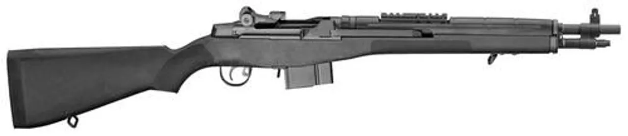Springfield M1A Scout Squad, .308 Win, 18″, 5rd, NY Compliant, Black Synth Stock 5rd