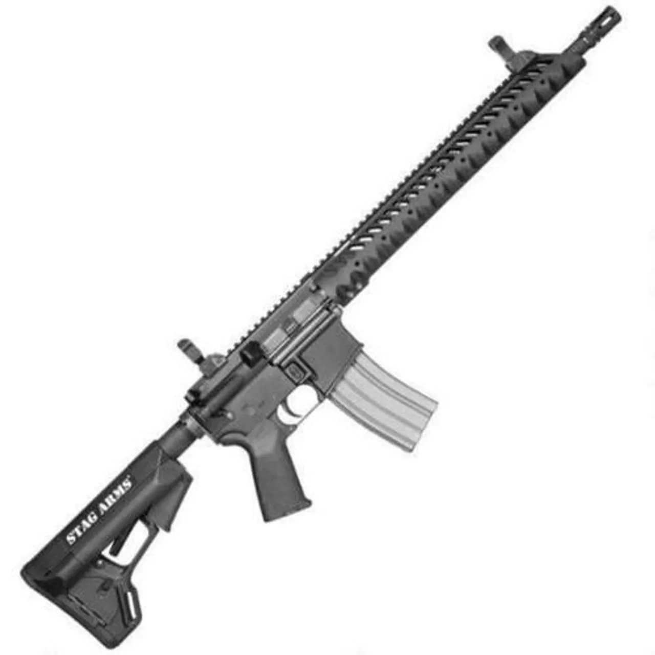 Stag Arms Model 3 AR-15 Rifle, .223/5.56, 16″, 30rd, Black