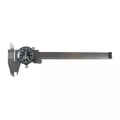 Starrett 120 6-Inch Black Face Dial Calipers