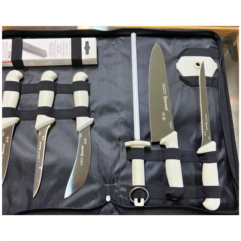 STARRETT 8 PIECE KNIFE/ BUTCHERING SET