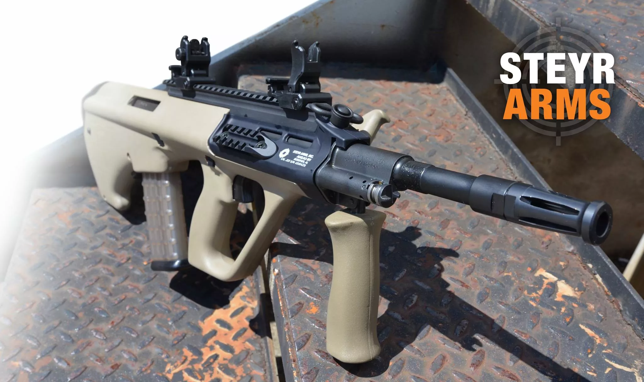 Steyr Aug A3 M1 55616" 30rd Black EXTENDED RAIL OD GREEN