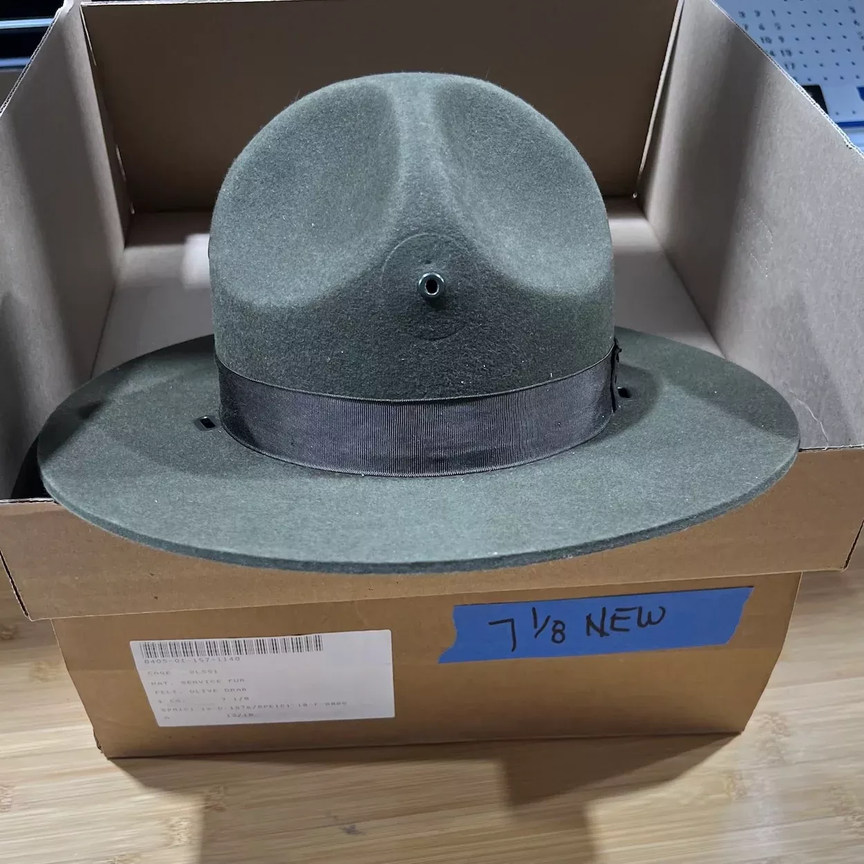Stratton Campaign Style Felt Hat - Military Instructor/Drill Sergeant/Ranger