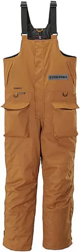 StrikerICE Trekker Bib Sureflote Technology Insulated & Waterproof Brown L