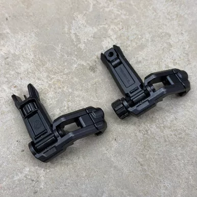 Surplus Magpul MBUS Pro Offset Sight Set Flip Up Black