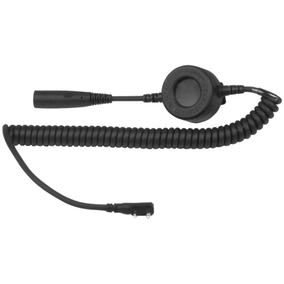 Tactical PTT (Press-to-Talk) for High-Impedance Headsets