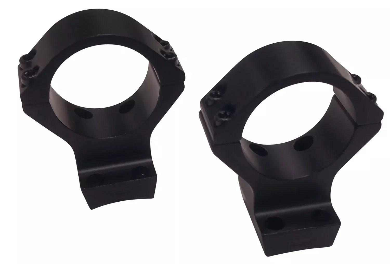 Talley 940735 Scope Mount/Ring Combo Black Anodized 1” Tube Fits X-Bolt Medium Rings
