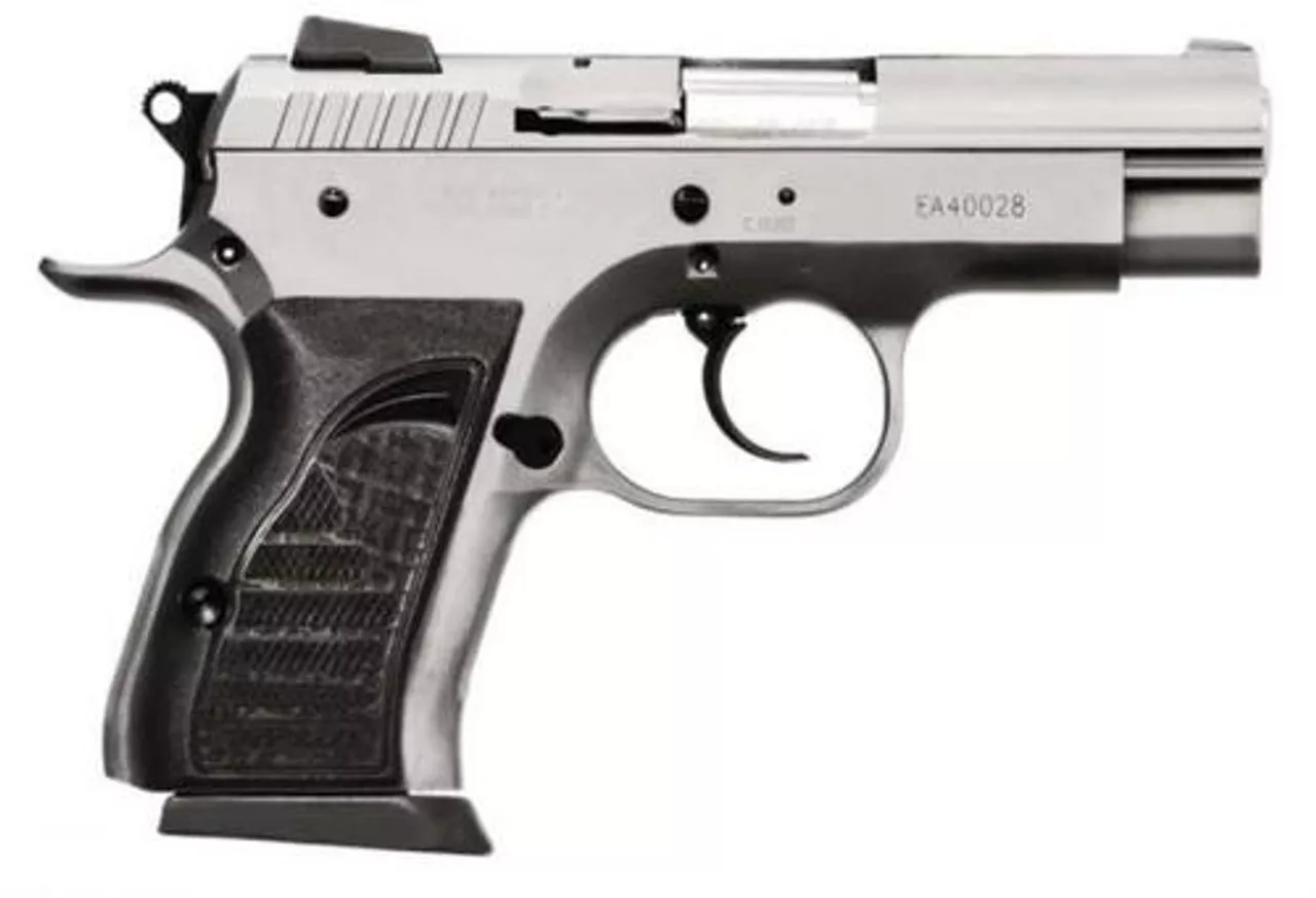 Tanfoglio Witness 10MM Wonder Finish Steel, Compact, 3.6″ Barrel 12 Rd Mag
