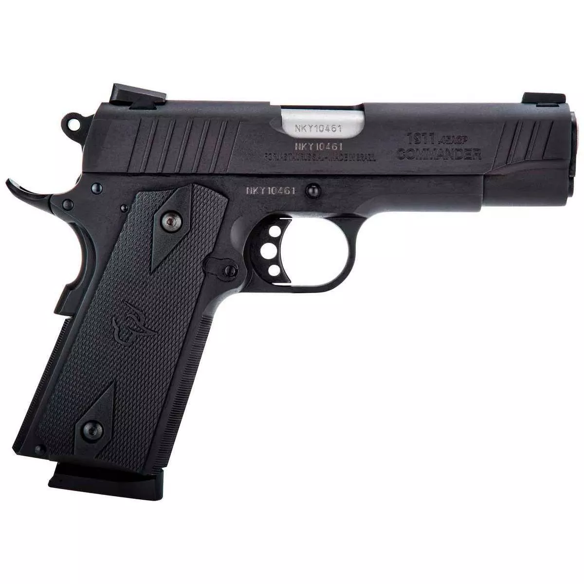 Taurus 1911 Commander 45 Auto (ACP) 4.20in Black Pistol – 8+1 Rounds