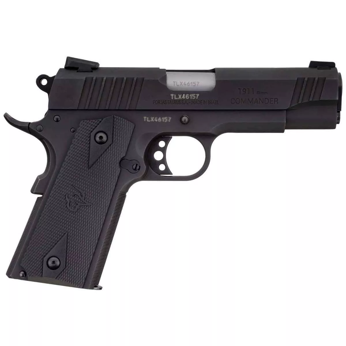 Taurus 1911 Commander 9mm Luger 4.25in Black Pistol – 9+1 Rounds