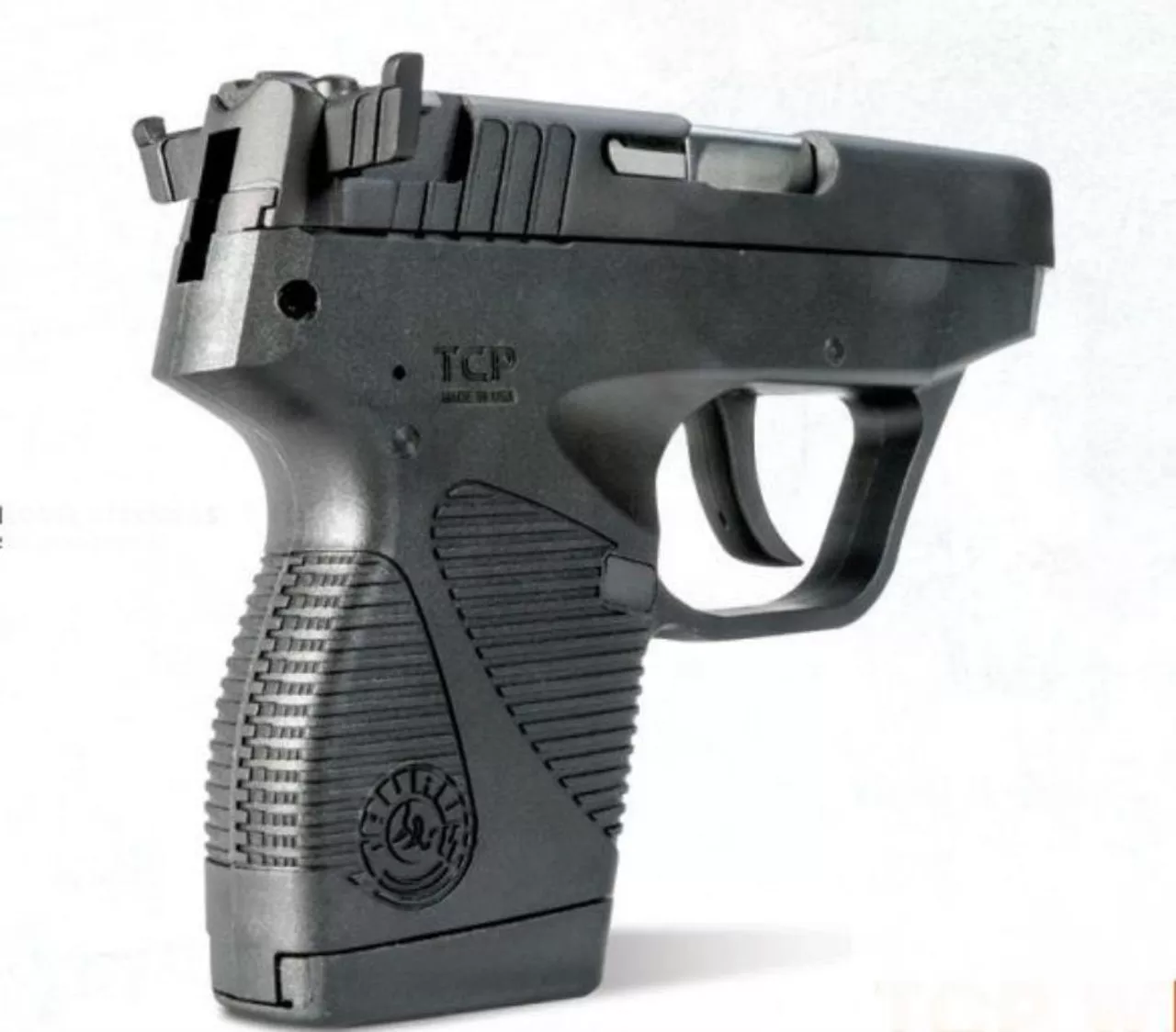 Taurus 738 TCP .380 ACP, W/Retractable Slide Wings, 6rd, Black