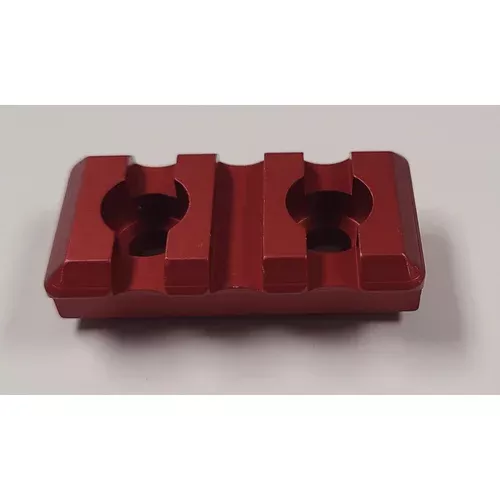 Timber Creek 3 Slot Picatinny Rail – Red