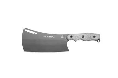 Tops El Chappo Cleaver Fixed Blade Knife 6" Plain Edge
