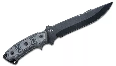 Tops FS45 Firestrike 45 Fixed Blade Knife 7" Plain Edge
