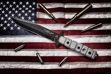 Tops Knives US Combat Knife