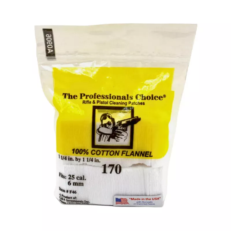 TPC PATCHES 6MM /25CAL X 170