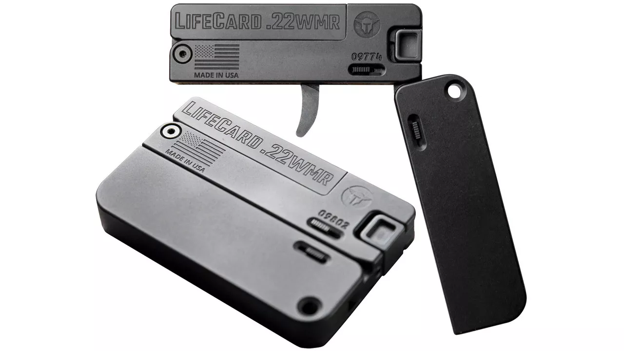 Trailblazer Firearms Lifecard .22 WMR, 2.5″ Barrel, 1rd