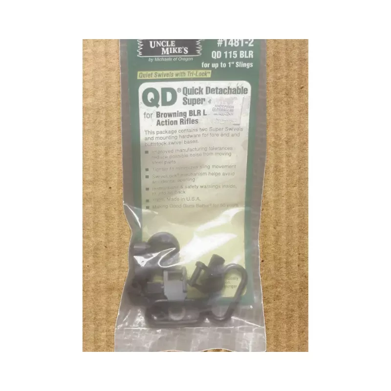 UNCLE MIKES QUICK DETACH SWIVEL BROWNING BLR LEVER ACTIONS