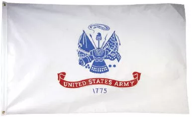 US Army 2 Sided Embroidered Flag 3 x 5