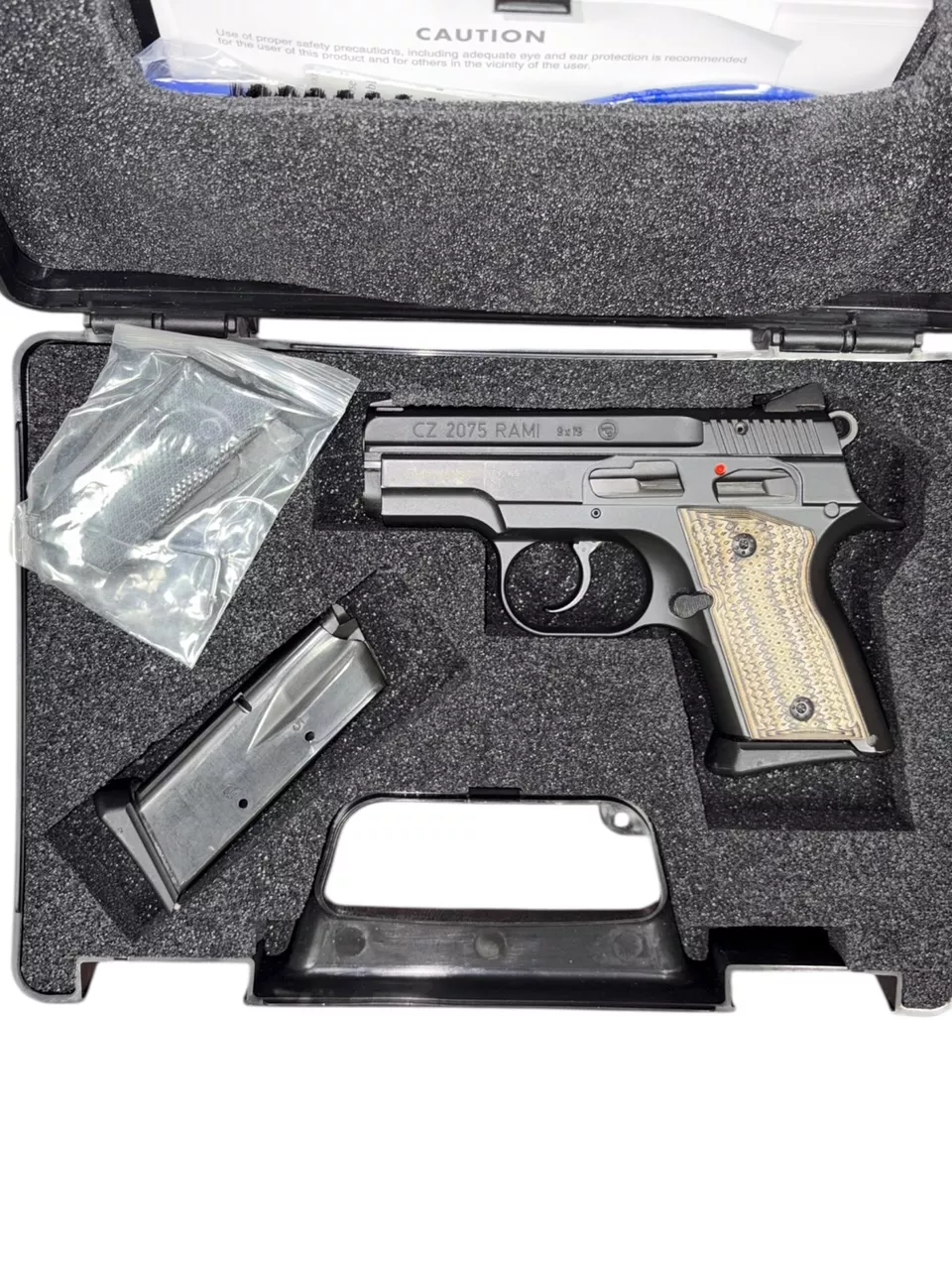 Used CZ 2075 RAMI 9mm – Compact Alloy Frame, DA/SA, Discontinued Carry Pistol