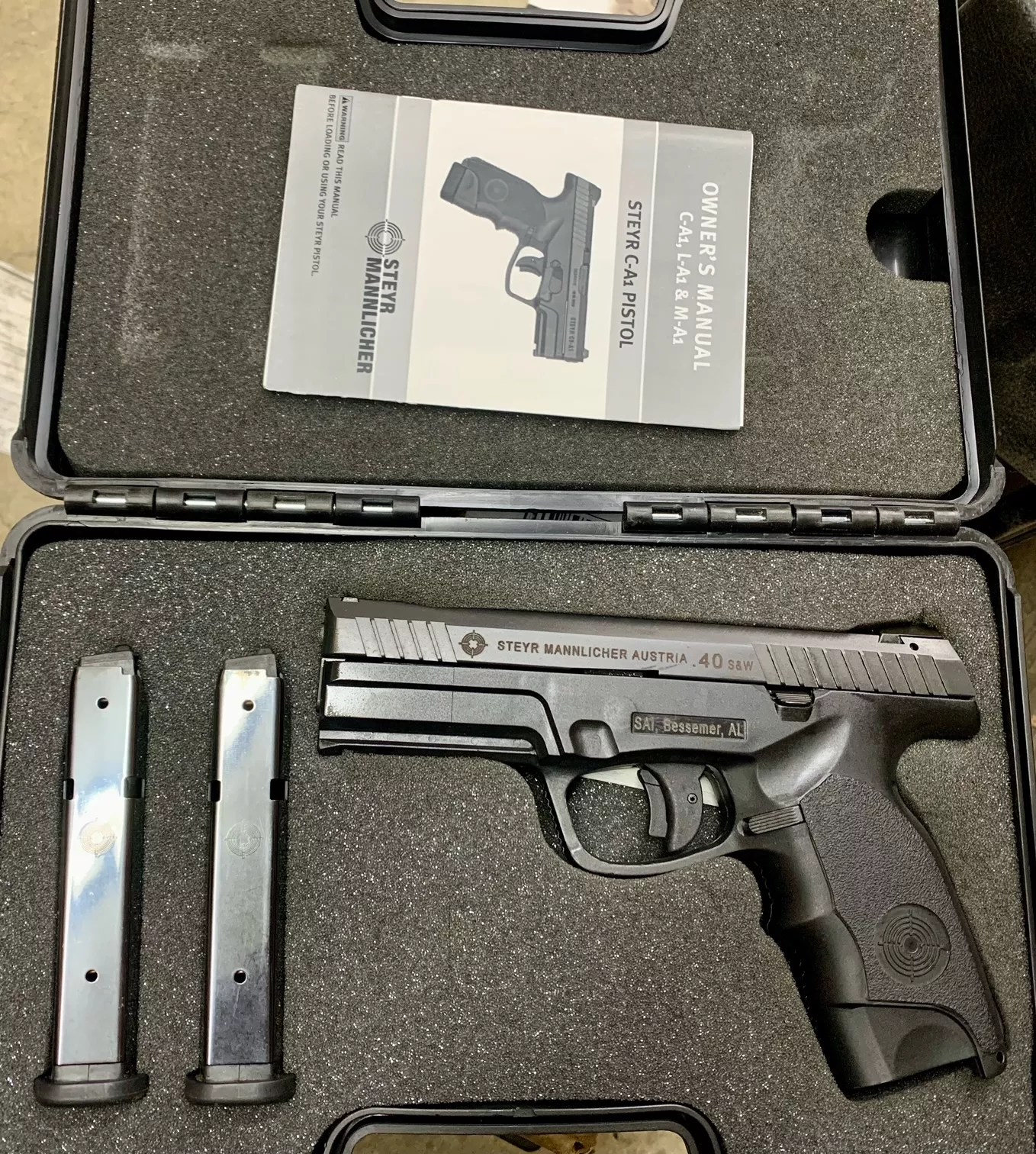 Used L-A1 Pistol 40 cal Pistol L40-A1 LONG