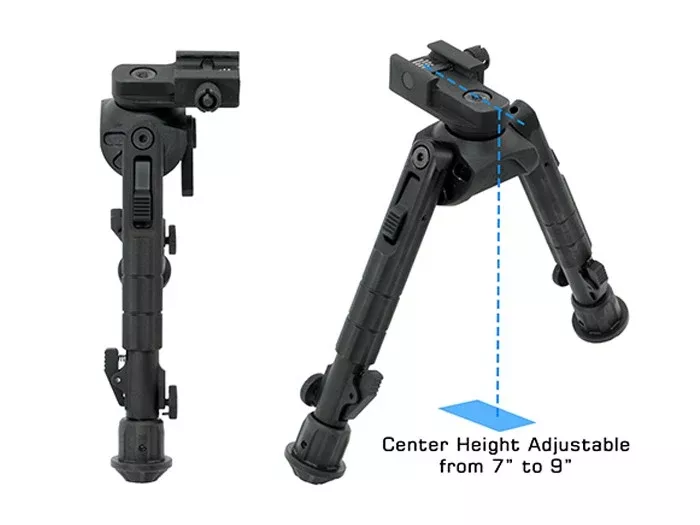 UTG Bipod, Heavy Duty Recon 360