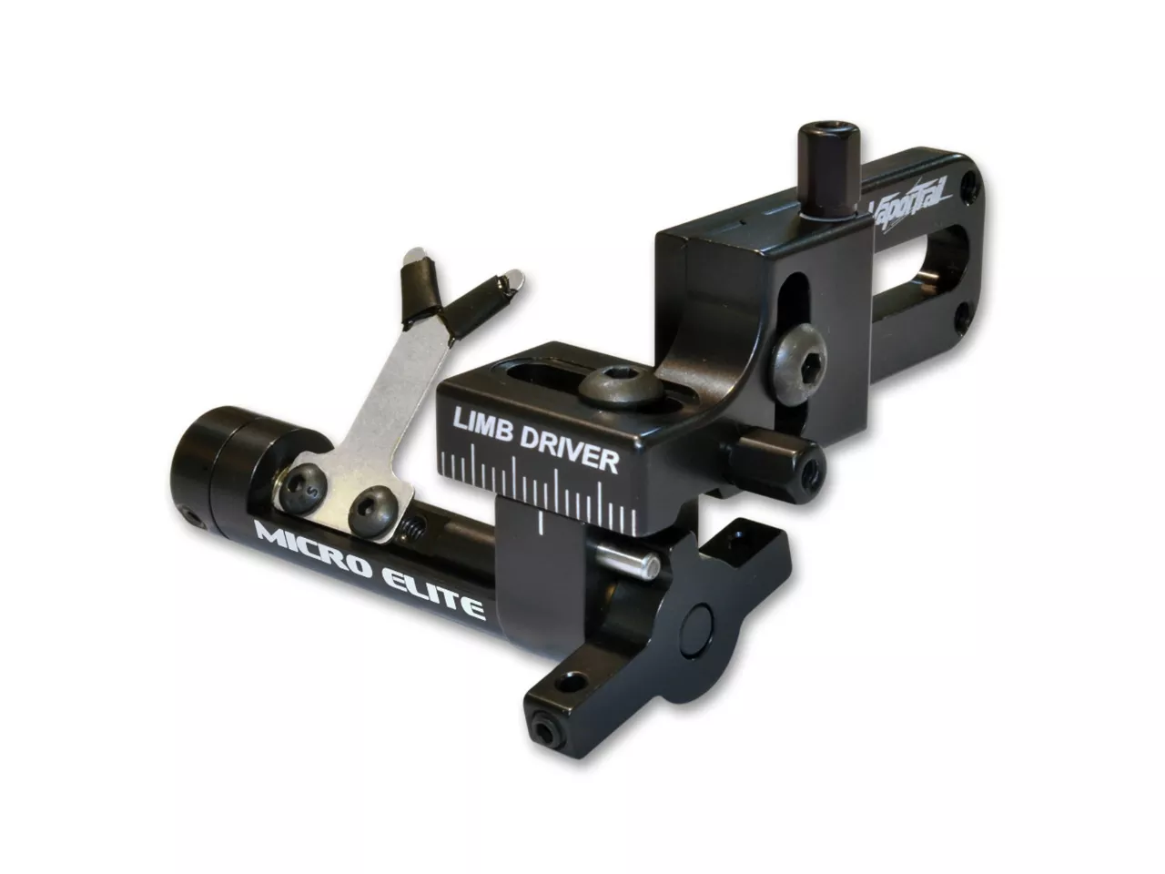 VaporTrail LimbDriver Micro Elite Fall Away Arrow Rest, Black, Right