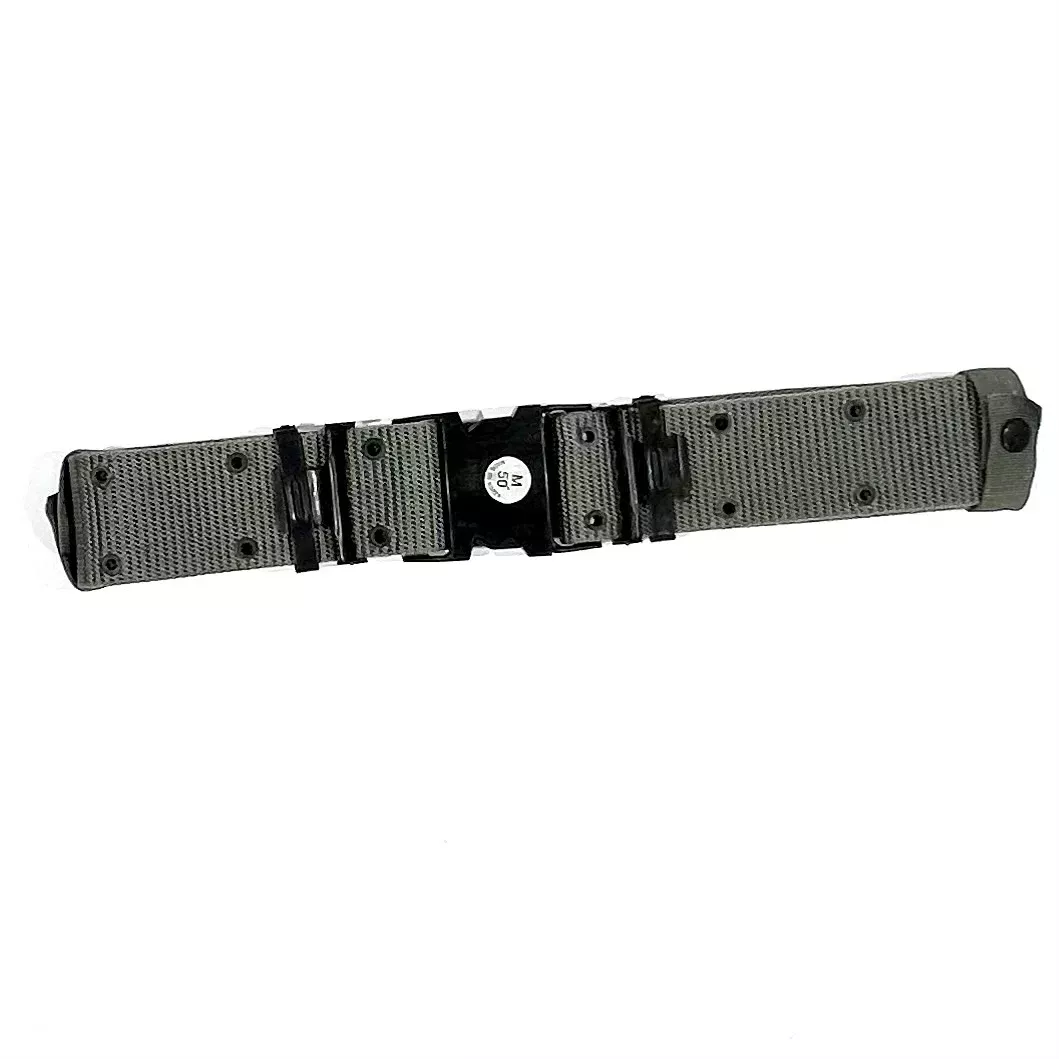 Vintage US Military GI Pistol Belt with Quick Release Buckle - Medium Tactical Duty Belt