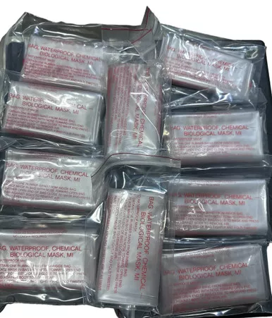 Waterproof Chemical Biological Mask Bag-Dry Bag 10 pack