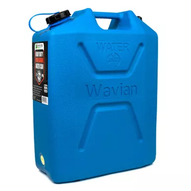 Wavian Water Can — 5 Gallon (22 Liter) Blue