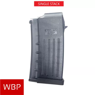 WBP 5.56/.223 - SINGLE STACK 10rd - Poly AK Mag