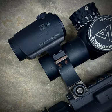 Wilcox Aimpoint T1 Interface for 30mm Nightforce Scope Rings