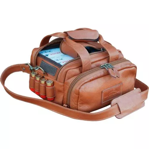 Wild Hare Leather Six Box Carrier Saddle Tan