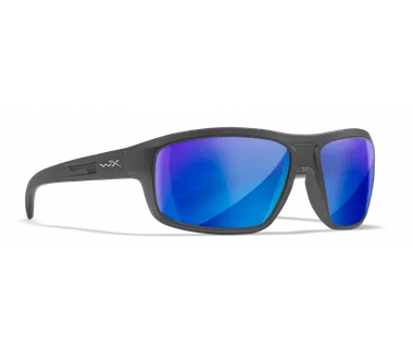 Wiley X Contend ACCNT09Matte Graphite/Captivate Polarized Blue Mirror