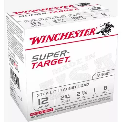 Winchester 12GA 2-3/4 LS 1 8 Super Target – TRGTL128