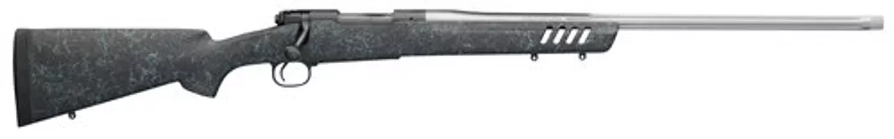 Winchester Model 70 Coyote Light .308 Win, 24″ Barrel, Bell & Carlson Stock, Black/Gray Webbing, 5rd