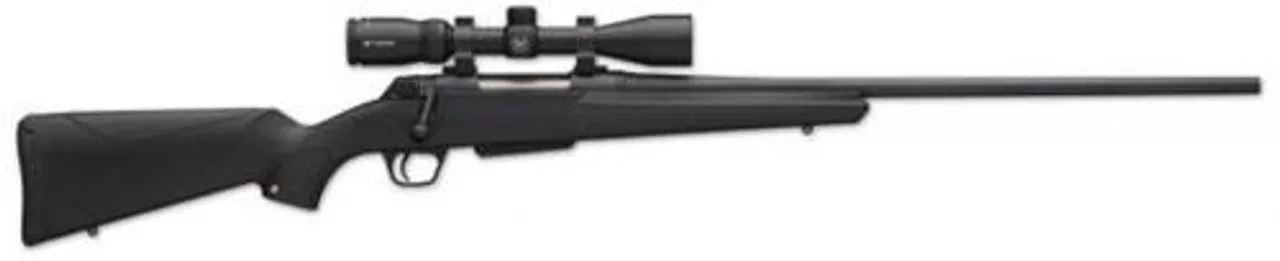 Winchester Repeating Arms, XPR, Bolt Action Rifle, 7MM Remington, Vortex Crossfire II 3-9×40 Included, 26″ Sporter Contour Barrel, Matte Blued, Right Hand, Black Composite Stock, 3 Rounds