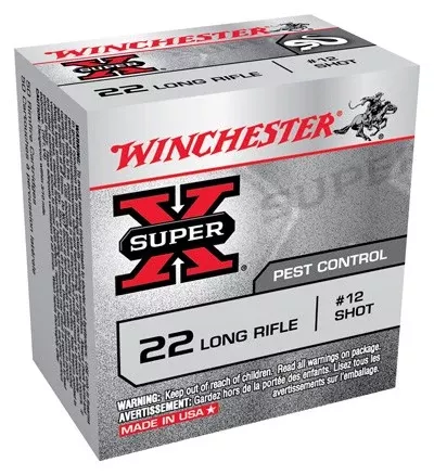 Winchester Super-X Rimfire Ammo 22 LR 40 gr. Birdshot (12 Shot Shotshell)